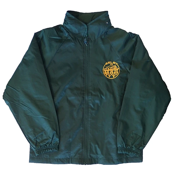 SPRAY JACKET WITH POLAR FLEECE LINING