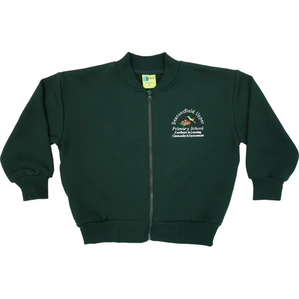 SUPER FLEECE FULL ZIP BOMBER JACKET
