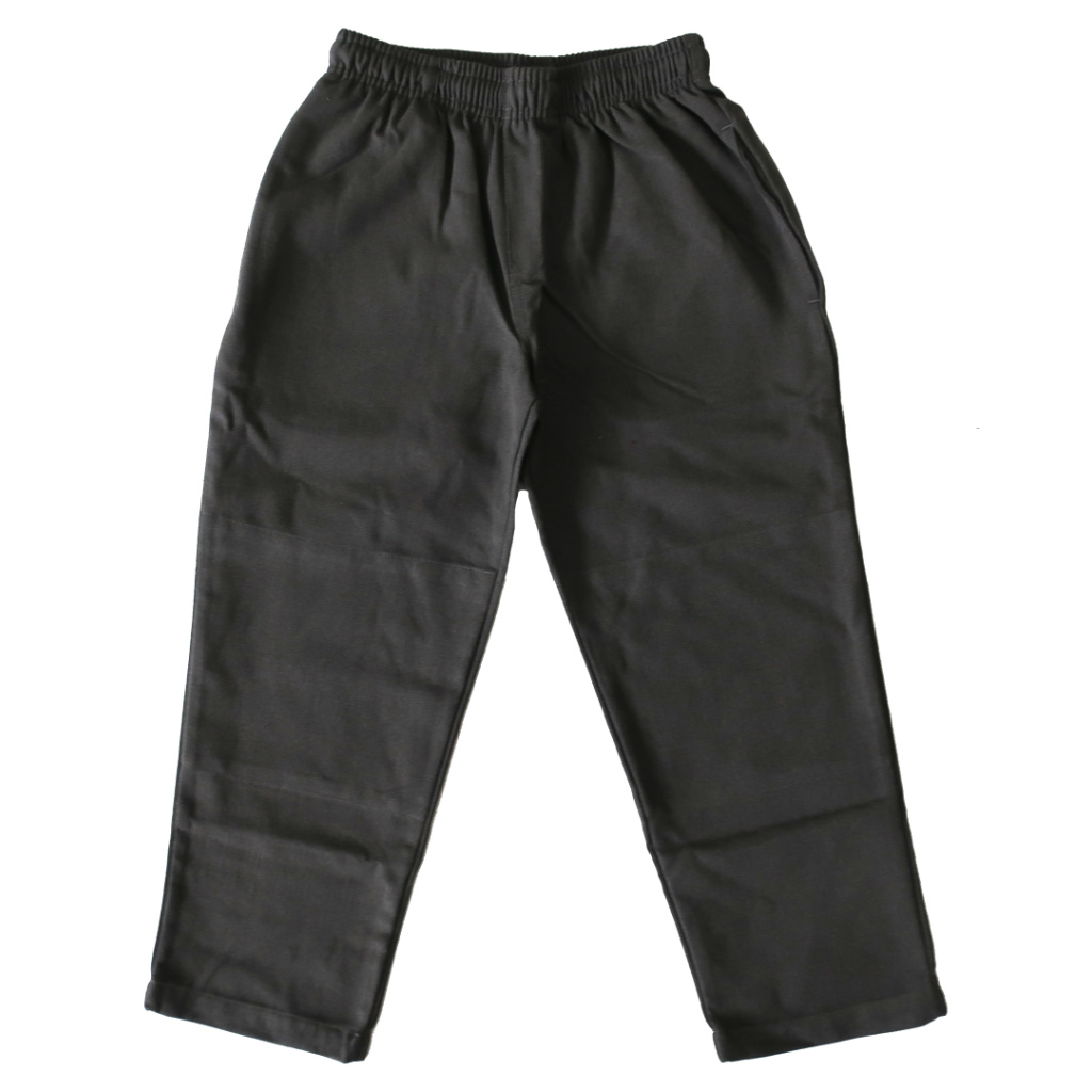 DARK MELANGE SURF STYLE GABERDINE PANTS - Beleza School Uniforms