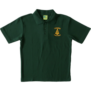 SHORT SLEEVE POLO PIQUE TOP