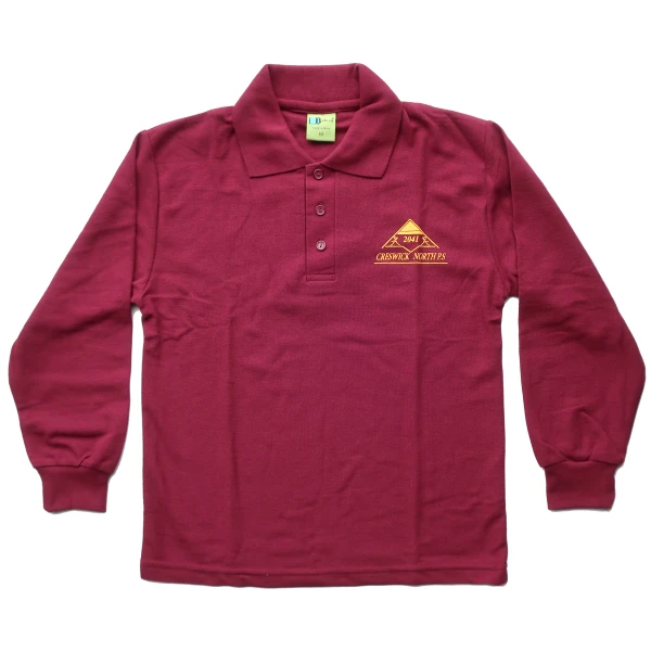 LONG SLEEVE POLO SHIRT