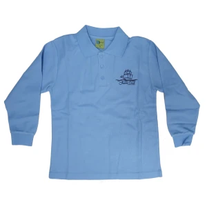 LONG SLEEVE POLO SHIRT