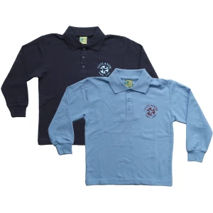LONG SLEEVE POLO SHIRT