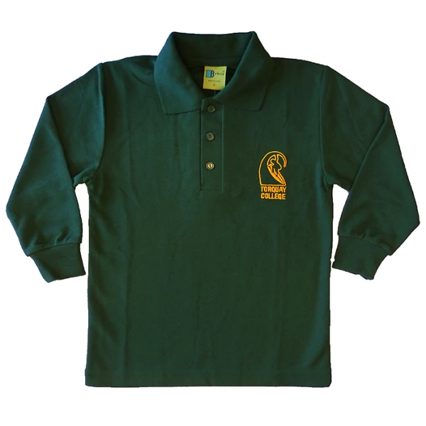 LONG SLEEVE POLO SHIRT