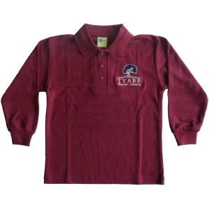 LONG SLEEVE POLO SHIRT