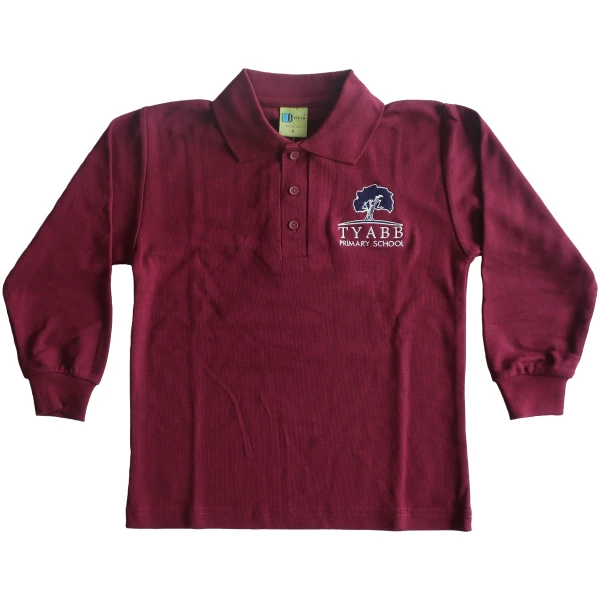 LONG SLEEVE POLO SHIRT