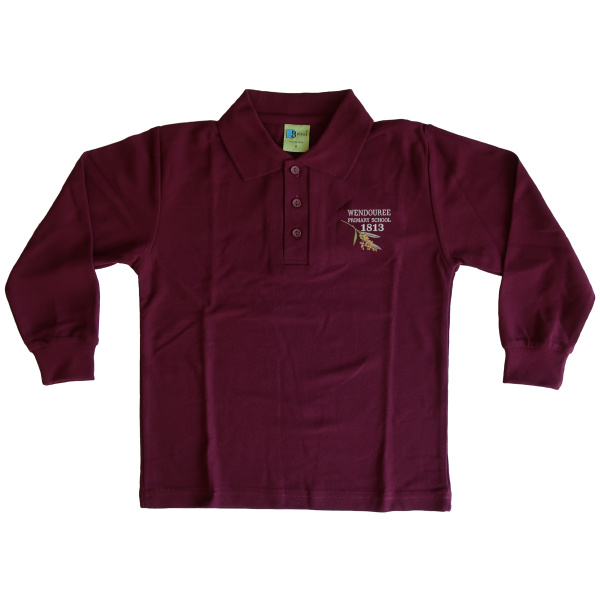 LONG SLEEVE POLO SHIRT