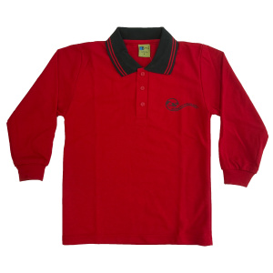 LONG SLEEVE POLO SHIRT