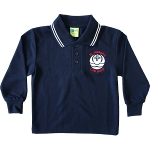 LONG SLEEVE SPORT POLO SHIRT﻿﻿