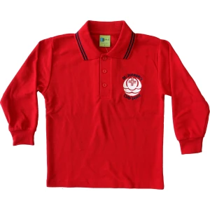 LONG SLEEVE POLO SHIRT