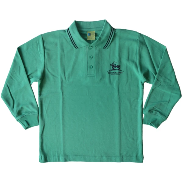 LONG SLEEVE POLO SHIRT