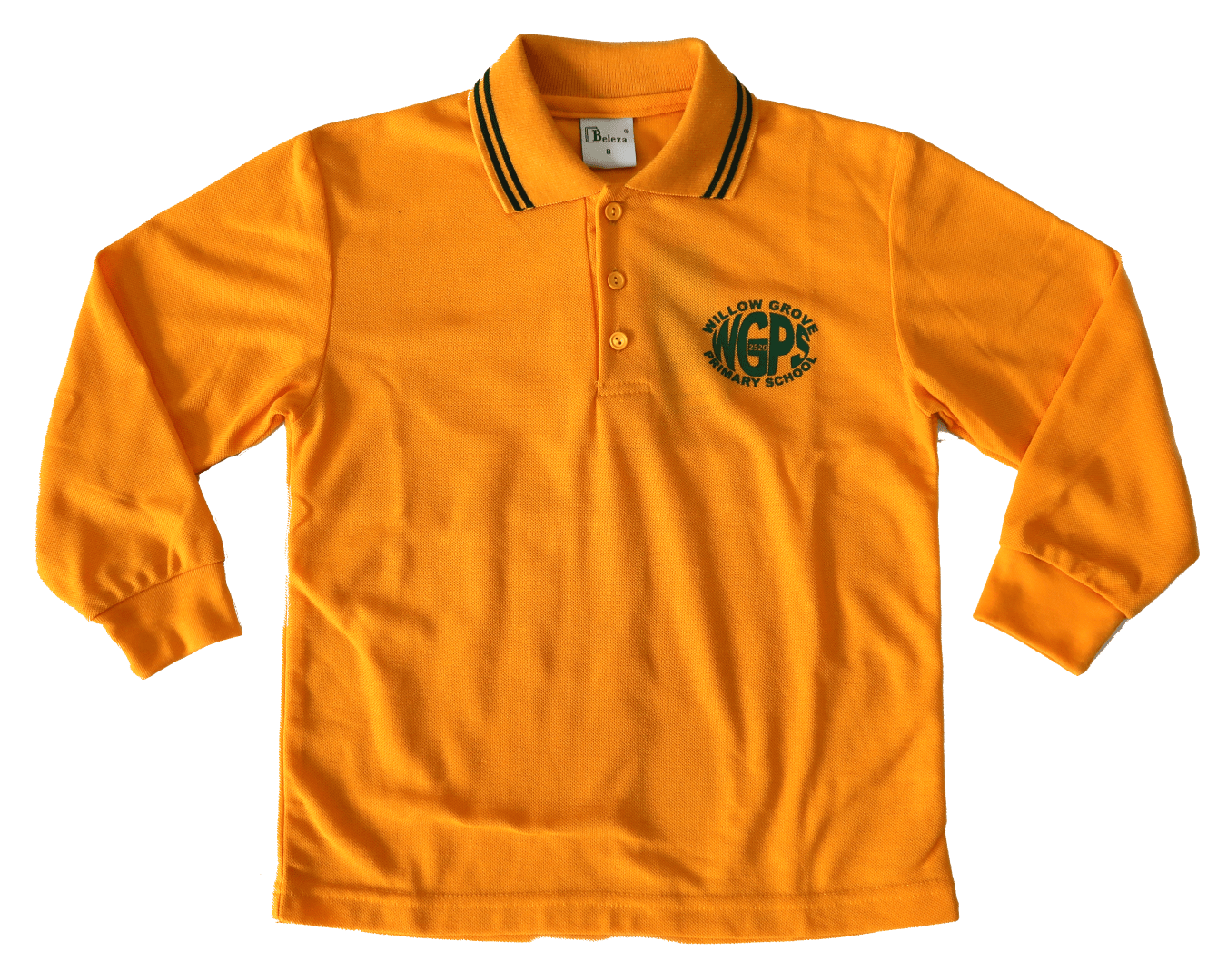LONG SLEEVE POLO SHIRT Beleza School Uniforms LONG SLEEVE POLO SHIRT Beleza School Uniforms