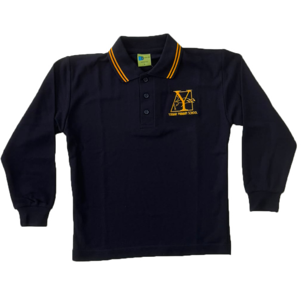 LONG SLEEVE POLO SHIRT