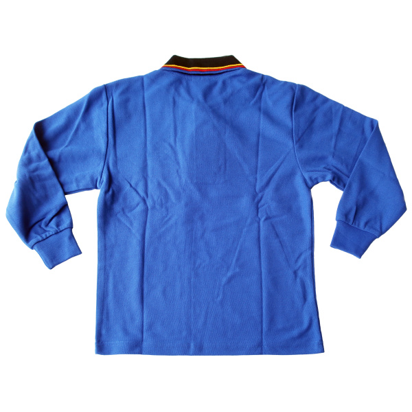 LONG SLEEVE POLO SHIRT - Image 2
