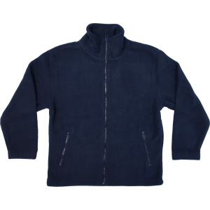 NAVY POLAR FLEECE FULL ZIP JACKET