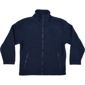 NAVY POLAR FLEECE FULL ZIP JACKET - NAVY, 8