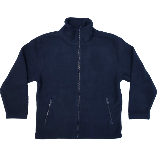 NAVY POLAR FLEECE FULL ZIP JACKET