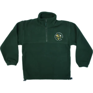 1/2 ZIP POLAR FLEECE RUGBY TOP