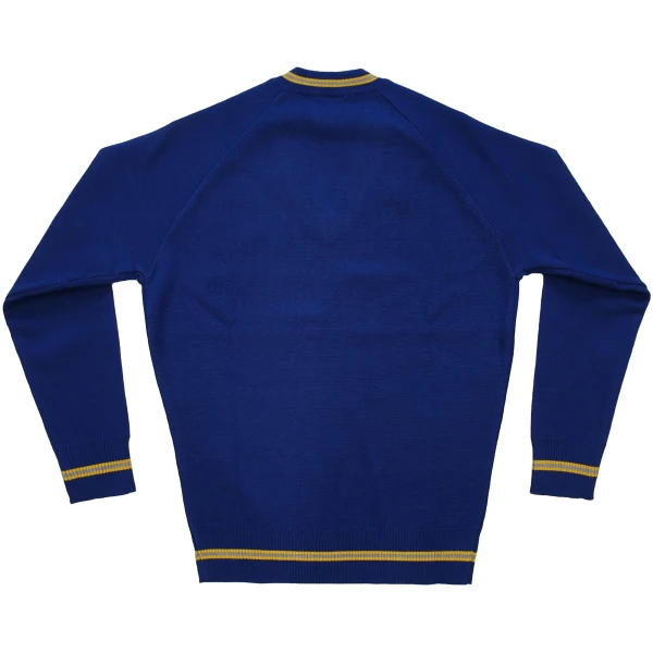 STRIPED V-NECK WOOLEN JUMPER - Image 2