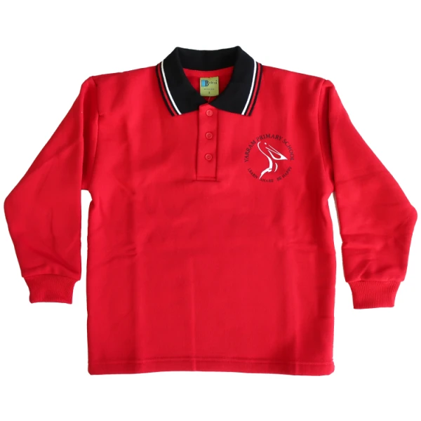 LONG SLEEVE POLO SHIRT