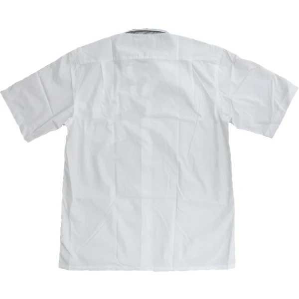 SHORT SLEEVE COLLEGE BUTTON UP SHIRT - Image 2