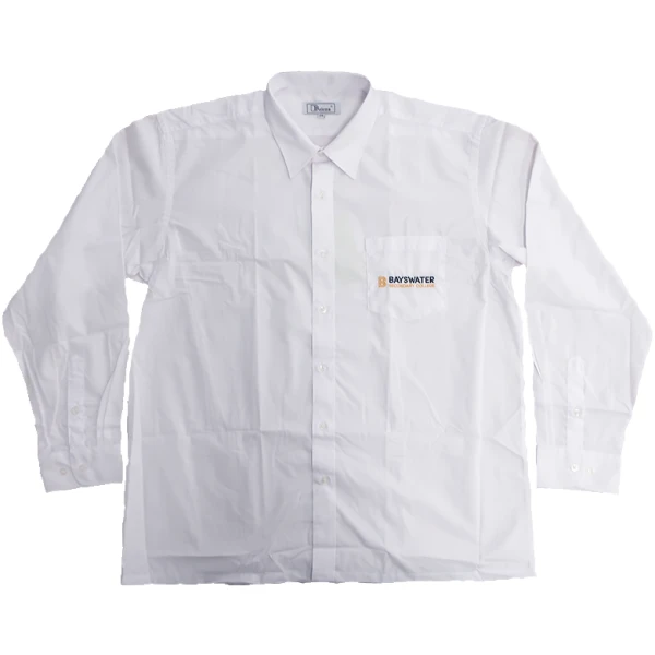 LONG SLEEVE COLLEGE BUTTON UP SHIRT