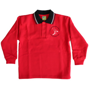 LONG SLEEVE POLO SHIRT