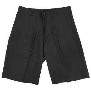 GABERDINE TAILORED SHORTS WITH ZIP-POCKET