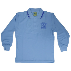 LONG SLEEVE PIQUE TOP