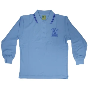 LONG SLEEVE PIQUE TOP