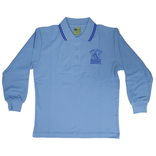 LONG SLEEVE PIQUE TOP