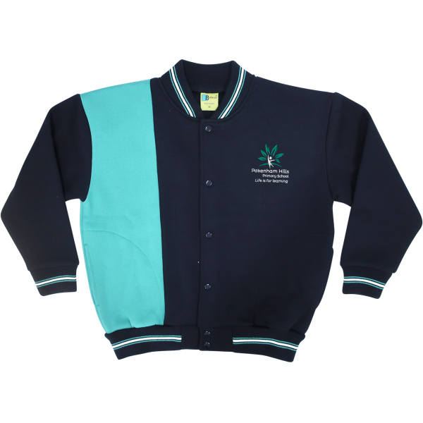 SUPER FLEECE BOMBER JACKET WITH CONTRAST PANELS
