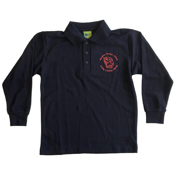 [OLD LOGO] LONG SLEEVE POLO PIQUE SHIRT