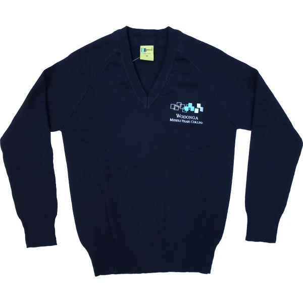 POLY COTTON KNITTED JUMPER