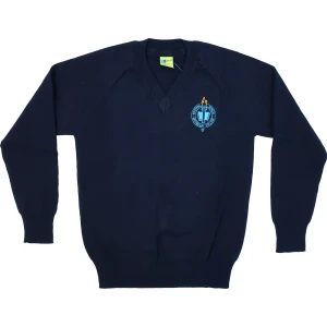 POLY-COTTON KNITTED JUMPER