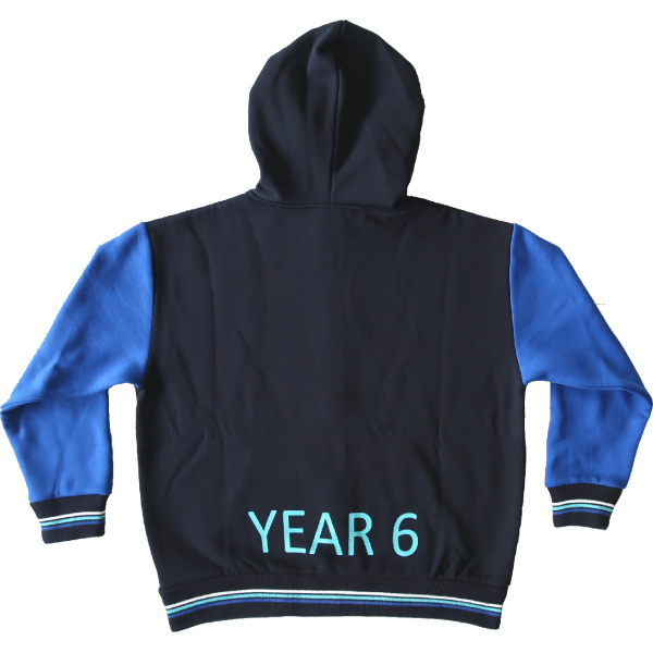 SUPER FLEECE FULL ZIP HOODED WINDCHEATER (GRADE 6 ONLY) - Image 2