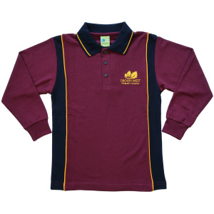 LONG SLEEVE POLO SHIRT