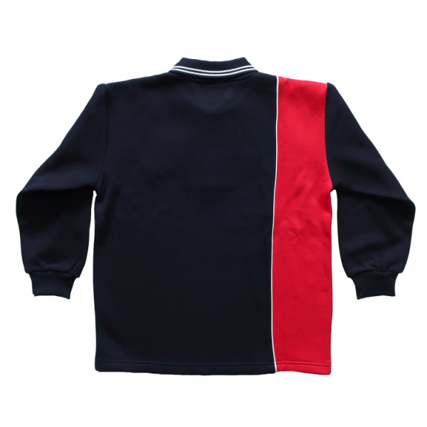 SUPER FLEECE CONTRAST RUGBY TOP - Image 2
