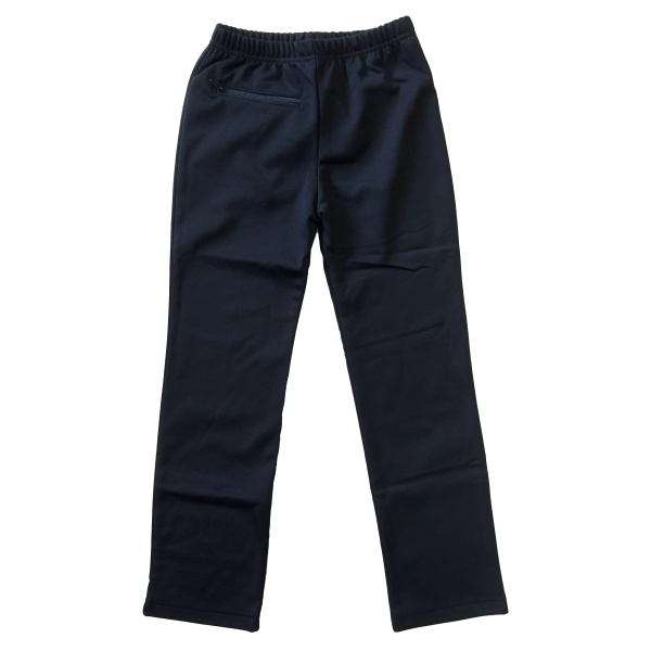 BLACK GIRLS STRAIGHT LEG POLY COTTON PANTS