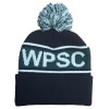 KNITTED BEANIE WITH POMPOM