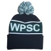 KNITTED BEANIE WITH POMPOM
