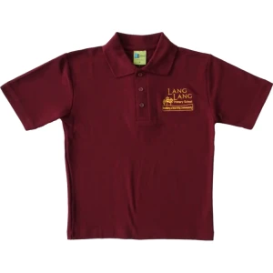 SHORT SLEEVE POLO SHIRT - MAROON, 8