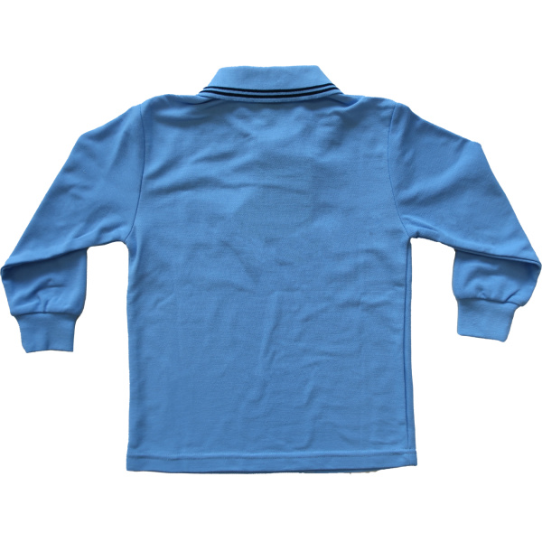 LONG SLEEVE POLO - Image 2