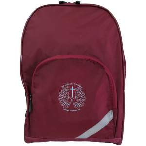 ROUNDED MICRO FIBRE SCHOOL BAG