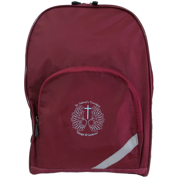 ROUNDED MICRO FIBRE SCHOOL BAG