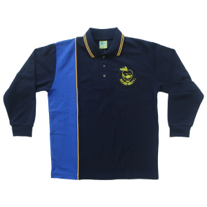LONG SLEEVE POLO SHIRT