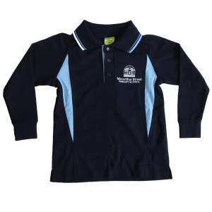 LONG SLEEVE CONTRAST POLO