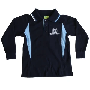 LONG SLEEVE CONTRAST POLO