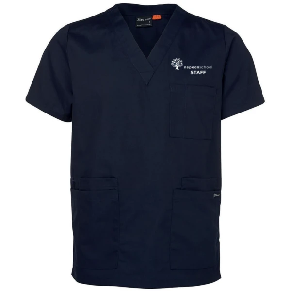 STAFF SCRUBS TOP