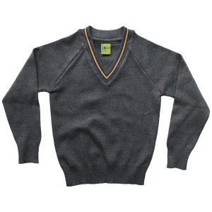 V-NECK KNITTED JUMPER
